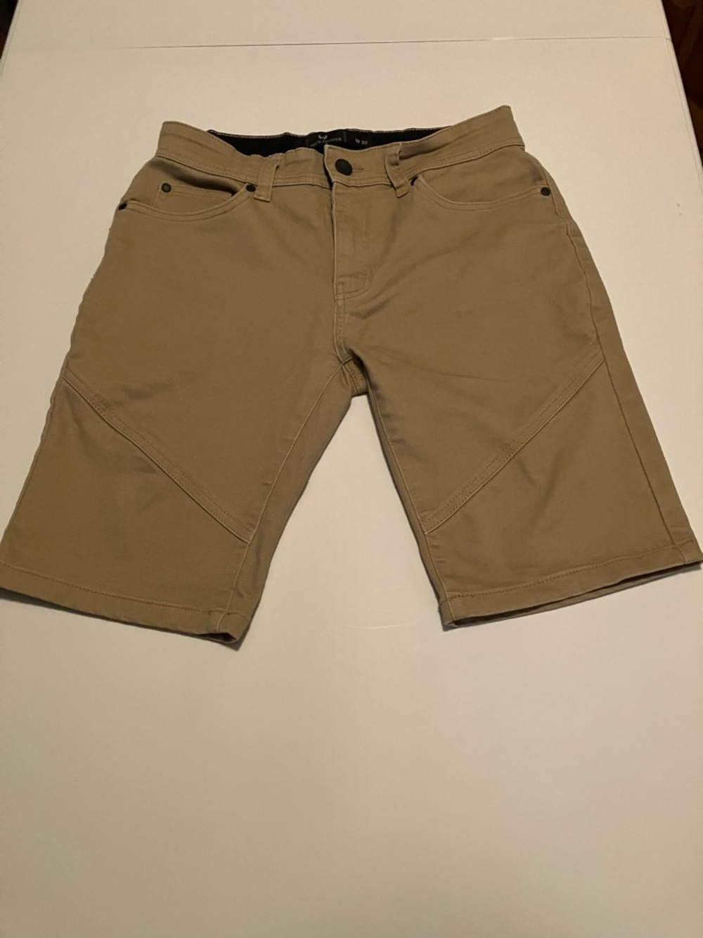 Men's Nick Danger Khaki 5 Pocket Modern Slim Fit Shorts Sz 30